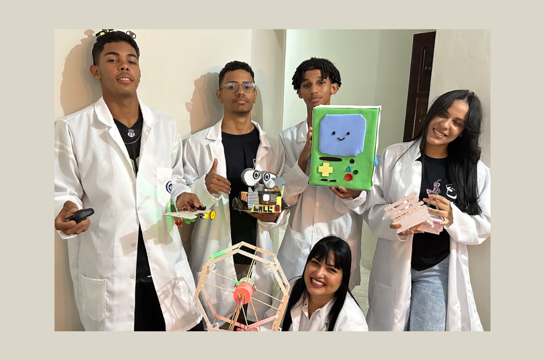 Sustentabilidade e robótica: estudantes transformam materiais recicláveis em projetos inovadores