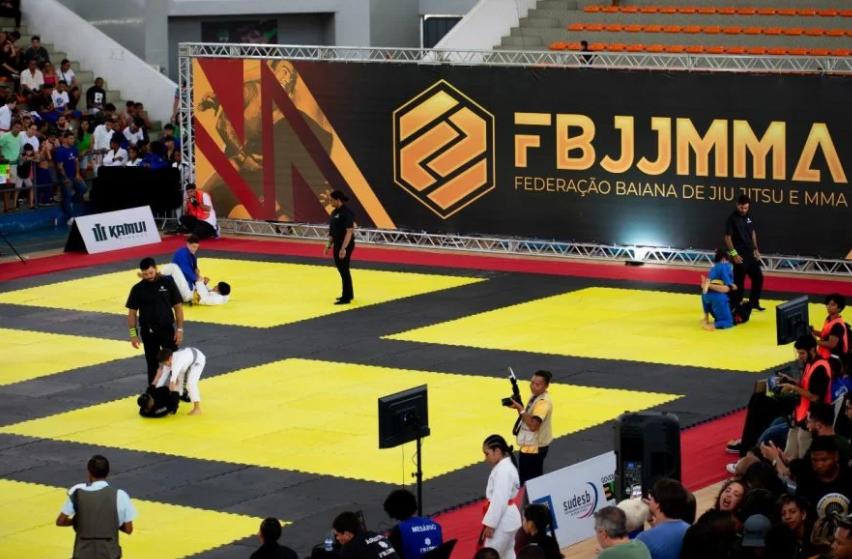 Ginásio de Cajazeiras sedia primeira competição de jiu-jitsu na Bahia