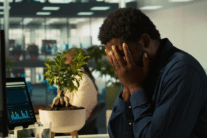 assédio e burnout